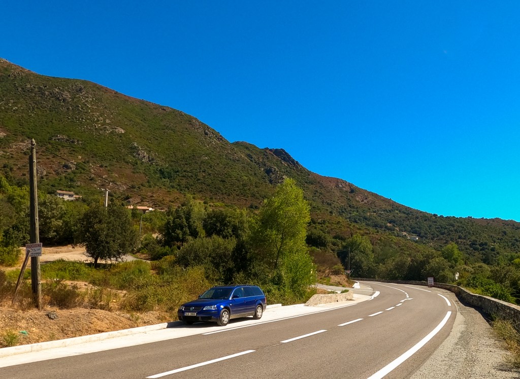 Road trip Corsica island