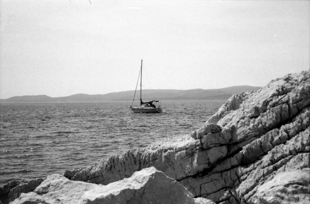 sail boat in croatia 1