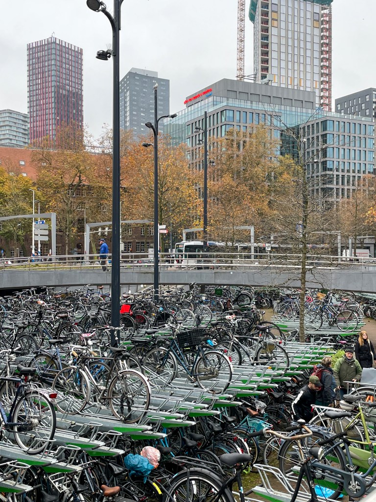 Rotterdam bike parking