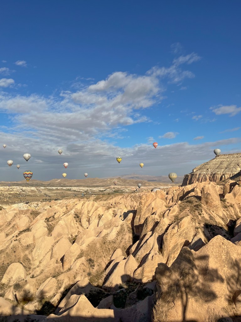 Hot Air Ballooning in October Cappadocia