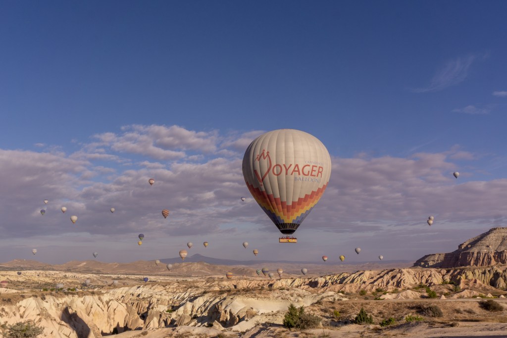 Hot Air Balloons in Cappadocia October