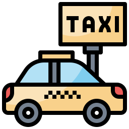 5452472 automobile cab car taxi transportation icon
