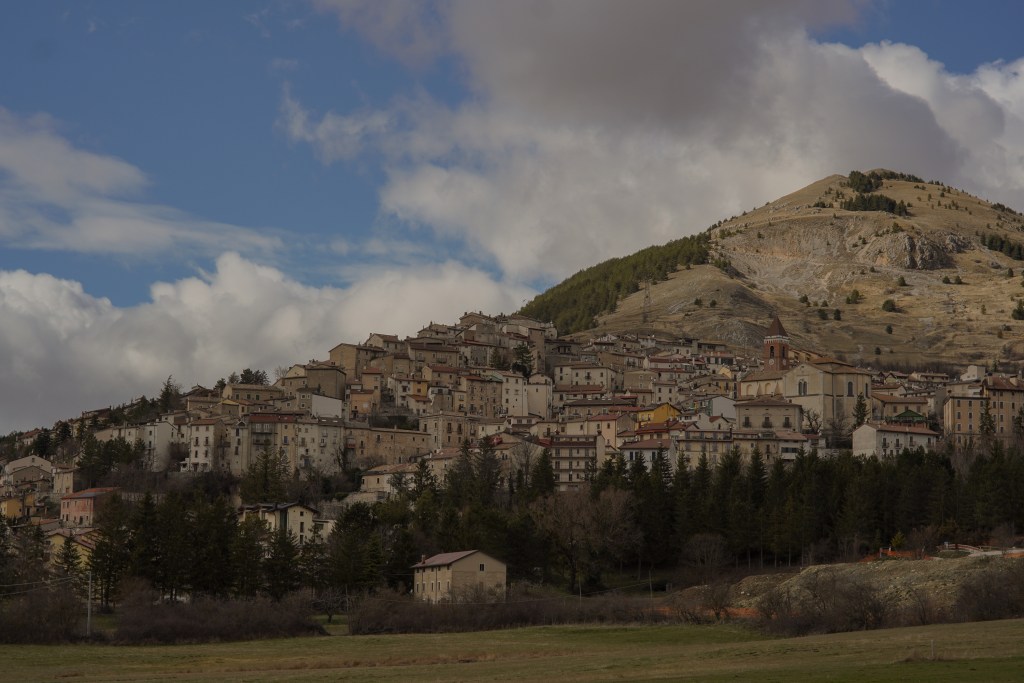 Pescocostanzo town in abruzzo italy