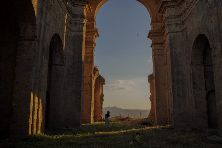 ghost towns in calabria and basilicata church